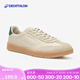 迪卡儂（DECATHLON）德訓鞋男牛皮復古經(jīng)典Trainer70 男士T頭休閑運動鞋 米白灰 43