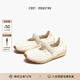 FOOT INDUSTRY「2025新款」FOOT INDUSTRY 足下工業(yè)珍珠瑪麗珍鞋古白薄底休閑女 古白色 （建議拍大一碼） 38