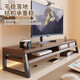 莫負時(shí)光顯示器電腦增高支架桌面置物架電腦增高底座實(shí)木辦公桌收納架 【單層】胡桃色_50*20*9cm