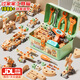 Holy STONE兒童玩具男孩3-6歲益智玩具擰螺絲組拼裝工具箱電鉆玩具生日禮物 【148pcs收納盒】大顆粒工具套裝 男童1-2三4-5六歲電動(dòng)螺絲刀玩具