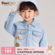 PawinPaw卡通小熊童裝春夏男寶寶休閑風(fēng)純棉時(shí)尚牛仔外套 牛仔藍(lán)色/55（批次不同） 110 cm