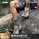 李寧（LI-NING）行野清爽透氣網面徒步鞋丨戶外徒步鞋男鞋夏季入門登山鞋AGLU073