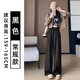 FitonTon褲子女春秋新款日系奶芙慵懶山本褲寬松顯瘦闊腿褲高腰垂感拖地褲