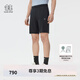 KOLON SPORT/可隆戶外短褲 男士防潑水專業(yè)運動梭織五分褲 LHHP5MN137-BK 黑色 XL 180/86A