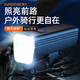 神火B(yǎng)L12-B自行車燈前燈夜騎超亮手電筒強光充電防雨山地車騎行裝備快拆 新BL12透鏡版【續(xù)航更持久】