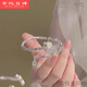 繁花似錦精致國風(fēng)手飾溫柔氣質(zhì)手鏈女時尚新中式手鏈素圈手鐲手飾 蓮華手鐲