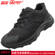 強人野戰特戰靴3515強人男鞋真皮登山鞋戶(hù)外牛皮防滑作訓鞋防穿刺沙漠 黑色 運動(dòng)鞋尺碼 42 [260]