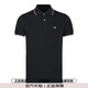 阿瑪尼（ARMANI）男裝polo衫夏季商務(wù)休閑翻領(lǐng)上衣短袖 禮物 8N1FB41JPTZ 保稅倉發(fā) 黑色 2XL