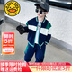 G.DUCKKIDS小黃鴨童裝男童套裝春秋裝1-3歲帥氣兒童衣服男孩運動(dòng)服裝兩件套 藏青色 110 建議4~5歲【100-110cm】cm