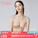 蘭卓麗內(nèi)衣女小胸聚攏無(wú)痕無(wú)鋼圈文胸字母肩帶薄胸罩收副乳舒適胸罩 1120010 正膚1號(hào)（輕盈中模杯） 70A