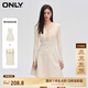 ONLYONLY時(shí)尚針織收腰傘裙套裝短裙連衣裙女|124107001 A03 毛藝灰色WHITECAP GRAY L (170) 88A