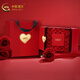 中國黃金（CHINA GOLD）古法素圈黃金手鐲女足金999金鐲子生日七夕情人節(jié)禮物送女友老婆 周年紀念禮盒包裝【無產(chǎn)品勿單拍】