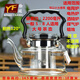 雅風(fēng)茶具玻璃煮茶壺不銹鋼內膽電陶爐用煮茶壺燒水壺養生壺水壺泡茶壺 6215提梁壺（塑料蓋）大容量 2.2L