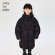 jnby by JNBY江南布衣童裝寬松連帽羽絨服冬男女童1OBC11360 001/本黑 150cm