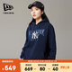 NEW ERA紐亦華MLB衛(wèi)衣男女秋冬運(yùn)動(dòng)連帽套頭衫NY情侶純棉長(zhǎng)袖13040838-L