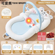 塔西伯利 TOIXI BRORY進(jìn)口寶寶床中床嬰兒防吐奶省心哄睡神器智能拍打安撫手掌躺睡神器 【拍打哄睡款】小熊 套餐四