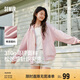 森馬（Semir）迪士尼外套女中長款連帽寬松針織衛(wèi)衣2025春休閑夾克109125108001