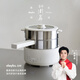 olayks立時(shí) 電煮鍋分體式 2.5L不銹鋼小電鍋電飯煲小型1-2人學(xué)生宿舍多功能鍋蒸煮煎炒鍋泡面鍋小鋼灶