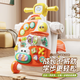 貝恩吉嬰兒學(xué)步車0-1-3歲手推車兒童玩具防側(cè)翻助步車寶寶周歲生日禮物 升級版【三合一】防側(cè)翻多功能學(xué)步車