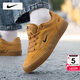 耐克（NIKE）男鞋子男 25秋季新款透氣耐磨運動鞋帆布小白鞋減震滑板鞋休閑鞋 【新品主推】701-小麥黃/曬圖退10 44 （內長280mm）