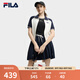 FILA斐樂(lè)女包【小方包】挎包抗菌內(nèi)里2025秋季休閑單肩包隨身包斜挎包 冰淇淋-WT XS