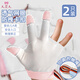 9i9嬰兒防吃手手套新生兒童戒吃手寶寶啃指甲可調節防拽粉三指款