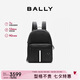 BALLY巴利【七夕禮物】男包牛皮革手提雙肩包背包條紋6238746 黑白條紋