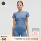 lululemon丨All It Takes 女士運(yùn)動(dòng) T 恤 *羅紋 Nulu? 瑜伽上衣 LW3GNAS 水洗牛仔藍(lán) M /8
