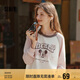 森馬（Semir）迪士尼米奇家族合作系列長袖T恤女2025oversize春裝109125101012