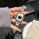 蝴蝶鑲鉆鏈?zhǔn)奖韼?適用iwatch手表applewatch蘋果手表帶 星光(表鏈+鑲鉆殼) 適用：S6//54/se【40mm表盤】