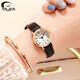 雅伽（YAJIA）學(xué)生手表手表女學(xué)生韓版簡(jiǎn)約可愛(ài)初中生細帶小表盤(pán)閨蜜表考試手表