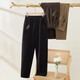 大唐夫人中老年女褲媽媽秋款褲子奶奶直筒長(cháng)褲老人太太寬松外穿洋氣休閑褲