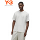 Y-3【開學(xué)季】y3 REG SS TEE男士T恤圓領(lǐng)短袖t恤52JD9829 白色 S