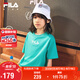 FILA KIDSx原田治聯(lián)名系列兒童短袖T恤2025夏季大童涼感上衣