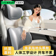 大昌攬月汽車(chē)頭枕腰靠套裝車(chē)載車(chē)用頭枕頸枕護頸護腰車(chē)載座椅靠背墊枕頭 【頭枕腰靠套裝】護頸舒腰 灰 1套