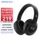 漫步者（EDIFIER）K710W 英語四六級聽力耳機頭戴式調(diào)頻藍牙耳機大學生四級六級考試FM收音機托福雅思專四專八考試 黑色