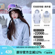 駱駝（CAMEL）三防沖鋒衣戶外登山服防風(fēng)防水防污三合一運動外套 AD22263513X，抓絨內(nèi)膽月光藍女 M