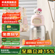杯具熊（BEDDYBEAR）開(kāi)口笑兒童水杯保溫杯男女小學(xué)生寶寶吸管雙飲杯子送禮保溫壺 雙飲保溫杯-學(xué)霸Kitty520ml