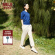 無(wú)印良品（MUJI）女式 易干彈力泡泡紗錐形褲褲子女款休閑褲25年夏季 女裝BE1V3A5S 米色 XL (165/74A)