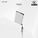 特極客（TEGIC）【3C認(rèn)證】Card充電寶小巧便攜超薄快充移動(dòng)電源自帶掛繩數(shù)據(jù)線飛機(jī)可攜帶適配iPhone16蘋果15 銀色 20W快充 自帶掛繩數(shù)據(jù)線 5000mAh