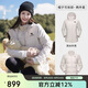 駱駝（CAMEL）防寒沖鋒衣鵝絨內(nèi)膽女三合一羽絨服外套登山服[雪域] A23CAFa0063