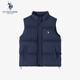 U.S. POLO ASSN.馬甲男加厚保暖秋冬寬松休閑立領(lǐng)無(wú)袖背心男裝外套