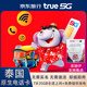 泰國原生卡happy7天無(wú)限4G/5G流量手機卡+旅游攻略玩轉精彩旅程