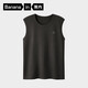蕉內棉棉301H男士背心100%純棉寬肩全棉家居服春夏季無(wú)袖無(wú)側縫睡衣