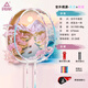 匹克（PEAK）羽毛球拍 超輕初學(xué)者對拍 碳素復合一體 學(xué)生訓練對拍 羽毛球球拍 【進(jìn)階款】超輕雙拍 藍花+粉花 約24磅 成品拍
