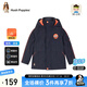暇步士（Hush Puppies）童裝兒童男小童冬裝新款兒童厚外套保暖舒適三防面料時尚休閑外套 藏藍 120 cm