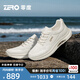 零度Zero男鞋2025春夏新款足弓支撐緩震舒適輕盈軟底休閑運(yùn)動鞋戶外鞋 米色 40