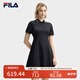FILA 韓素希同款|斐樂(lè )官方女裝連衣裙2025夏季新款時(shí)尚防曬涼感裙子 傳奇藍-NV L 170/88A/L