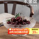 拜杰玻璃水果盤托盤輕奢客廳零食盤干果盤茶點心盤糖果盤 高腳錘紋