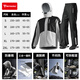 摩多狼（MOTOWOLF）摩托車(chē)速脫分體式雨衣雨褲防暴雨男女外賣(mài)騎手電動(dòng)車(chē)騎行裝備四季
